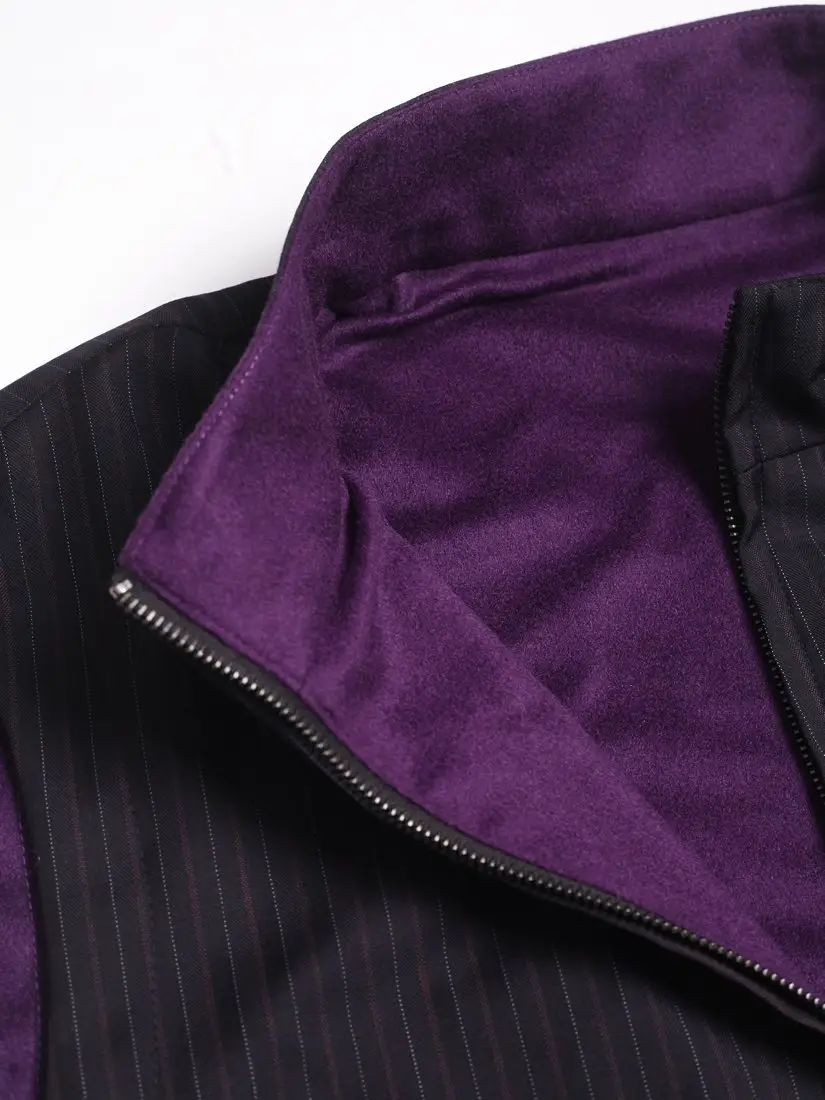 Noir Plum Reversible Vest