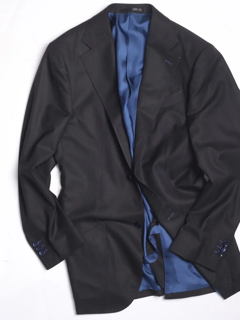 Midnight Textured Blazer
